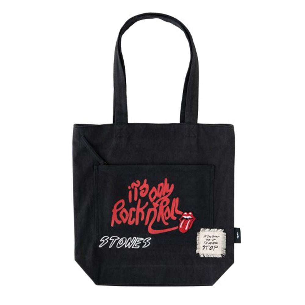 【予約商品】 ROLLING STONES ローリングストーンズ (来日 35周年 記念 ) - IT'S ONLY ROCKN'ROLL / トートバッグ - PGS